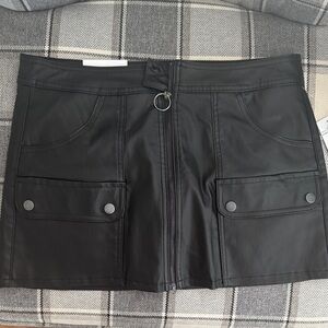 Vanilla Star Black Mini Skirt